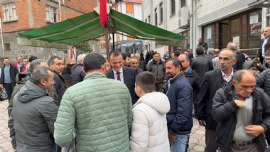 Başkan Arışan Vatandaşlarla Bayram Namazında Buluştu