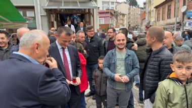 Başkan Arışan Vatandaşlarla Bayram Namazında Buluştu