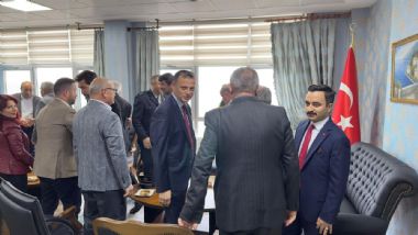 BAŞKAN ARIŞAN KAYMAKAMLIK BAYRAMLAŞMA PROGRAMINA KATILDI