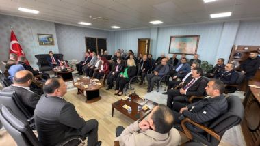 BAŞKAN ARIŞAN KAYMAKAMLIK BAYRAMLAŞMA PROGRAMINA KATILDI