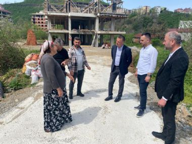 BAŞKAN ARIŞAN ÇALIŞMALARI YERİNDE İNCELEDİ