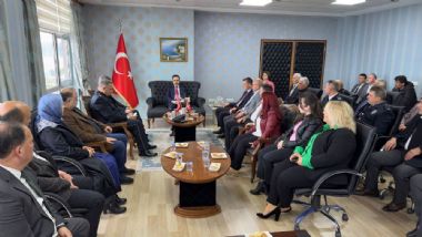 BAŞKAN ARIŞAN KAYMAKAMLIK BAYRAMLAŞMA PROGRAMINA KATILDI