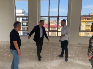 BAŞKAN ARIŞAN ÇALIŞMALARI YERİNDE İNCELEDİ