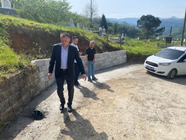 BAŞKAN ARIŞAN ÇALIŞMALARI YERİNDE İNCELEDİ