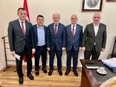 Belediye Başkanımız ARIŞAN Ankara'da Ziyaretlerde Bulundu