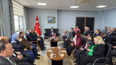 BAŞKAN ARIŞAN KAYMAKAMLIK BAYRAMLAŞMA PROGRAMINA KATILDI